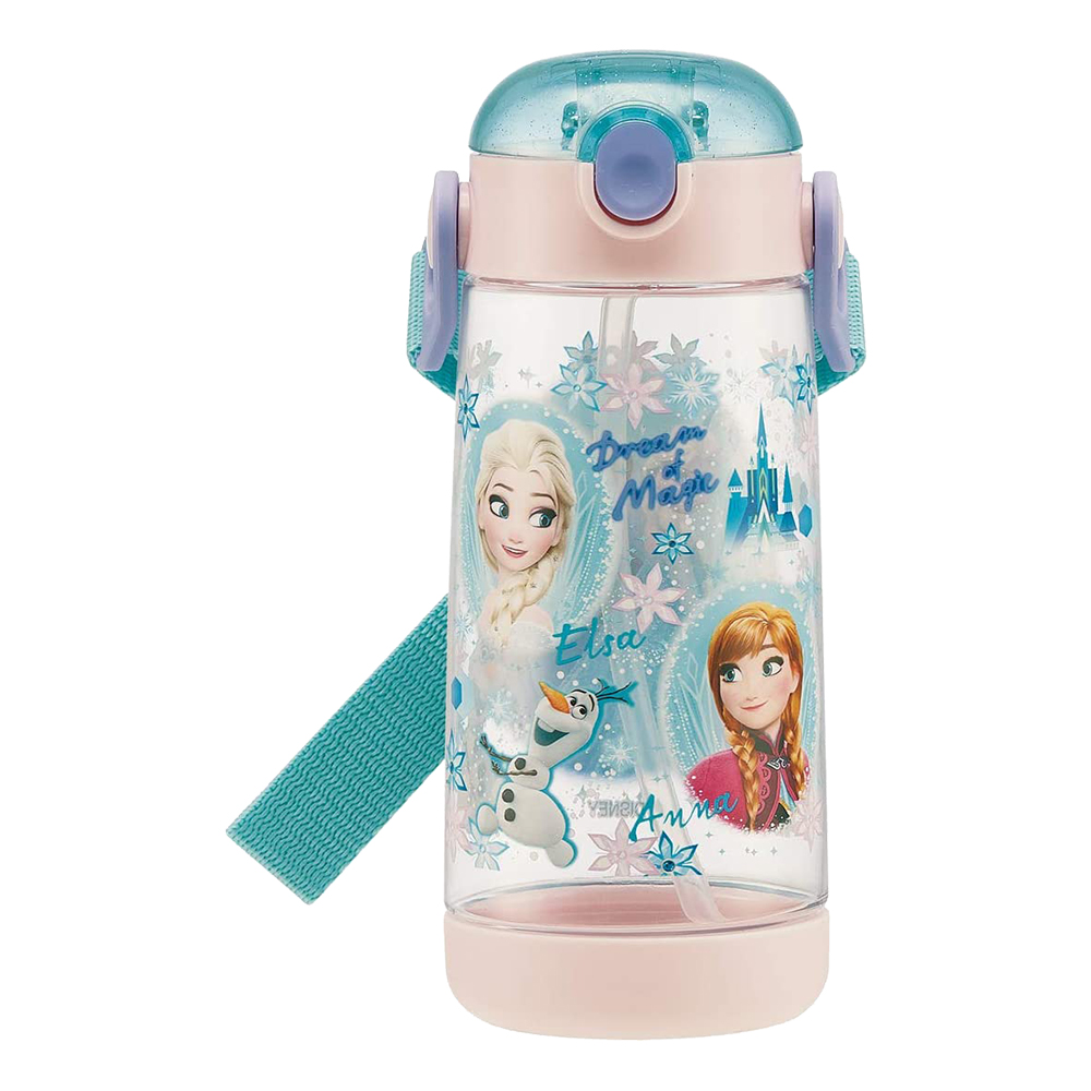 兒童吸管透明冷水壺480ml(冰雪奇緣)示意圖