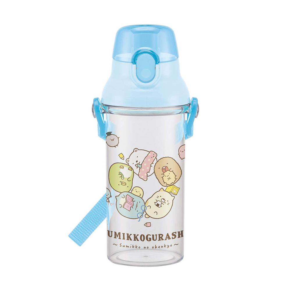 兒童直飲式透明冷水壺480ml(角落生物)示意圖