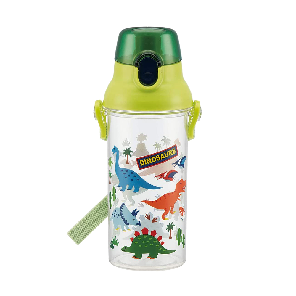 兒童直飲式透明冷水壺480ml(恐龍)示意圖