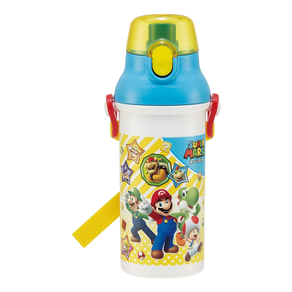銀離子抑菌兒童直飲冷水壺480ml(瑪利歐)示意圖