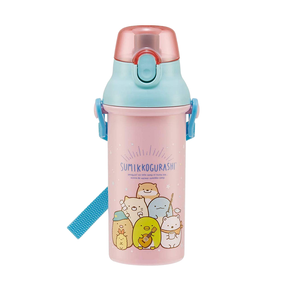 銀離子抑菌兒童直飲冷水壺480ml(角落生物)示意圖