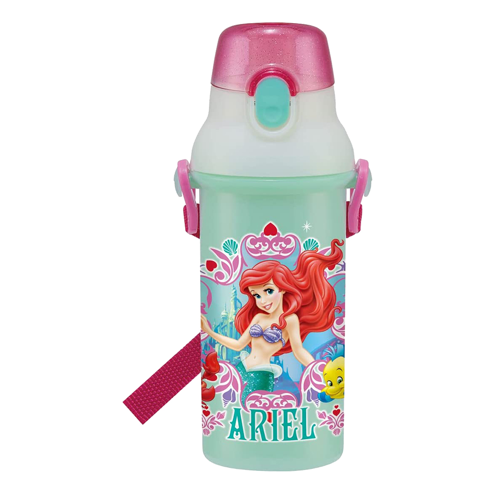 銀離子抑菌兒童直飲冷水壺480ml(小美人魚)示意圖