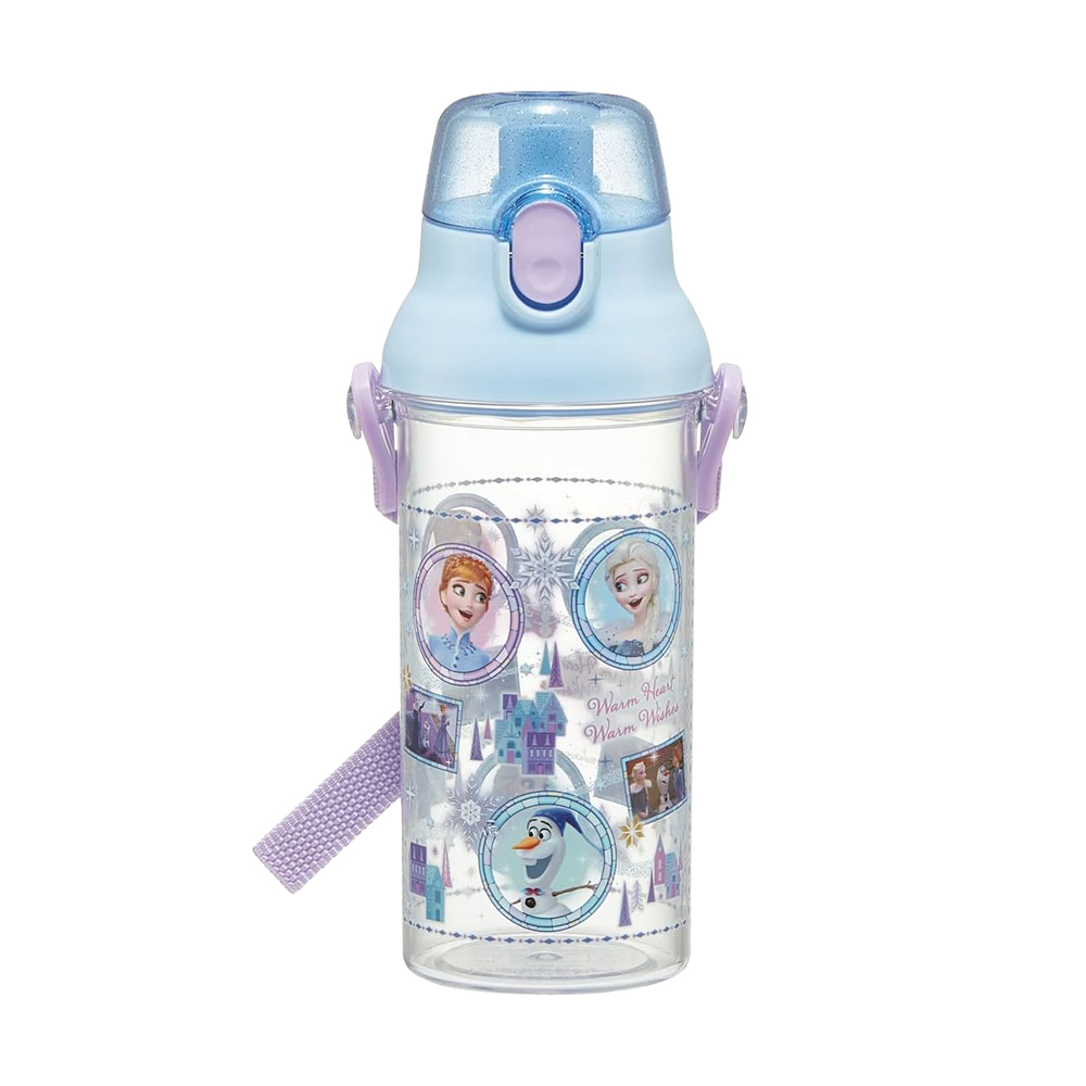 SKATER兒童直飲式透明冷水壺480ml(冰雪奇緣)示意圖
