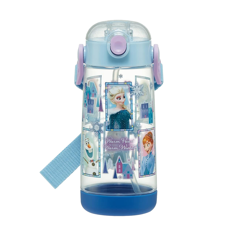 SKATER兒童吸管透明冷水壺480ml(冰雪奇緣)示意圖