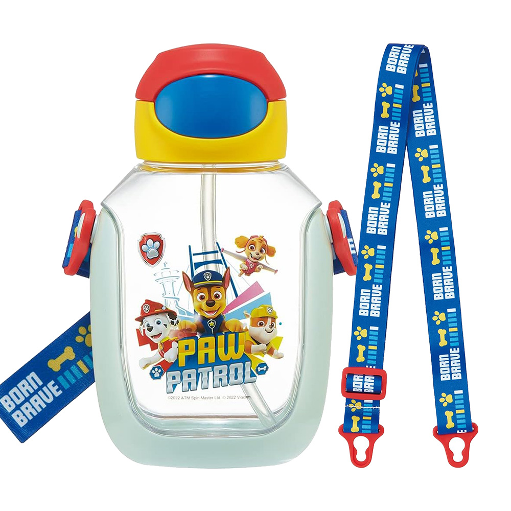 SKATER兒童吸管透明冷水壺530ml(汪汪隊立大功)示意圖