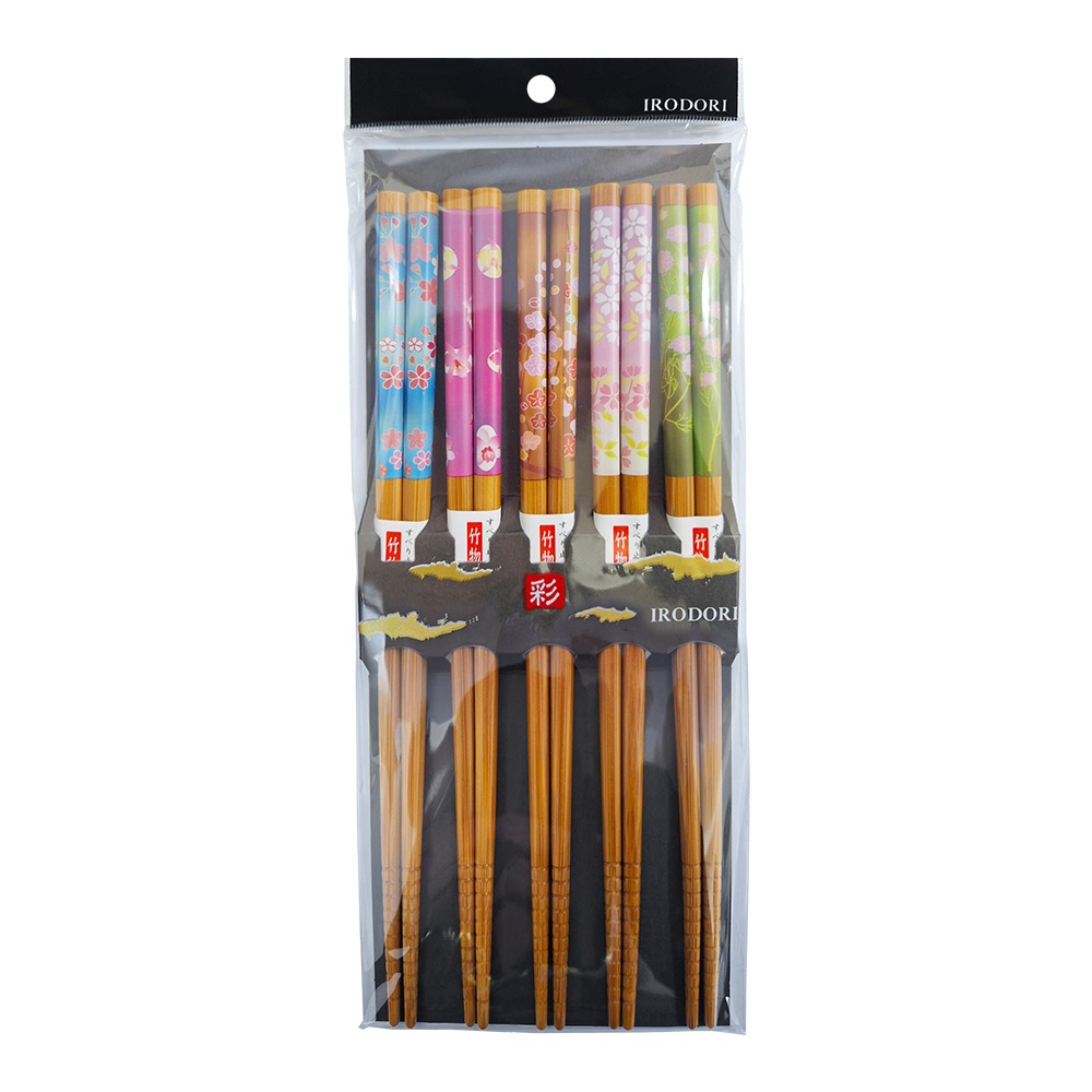 SUNLIFE 和風煤竹筷5入(平靜)示意圖