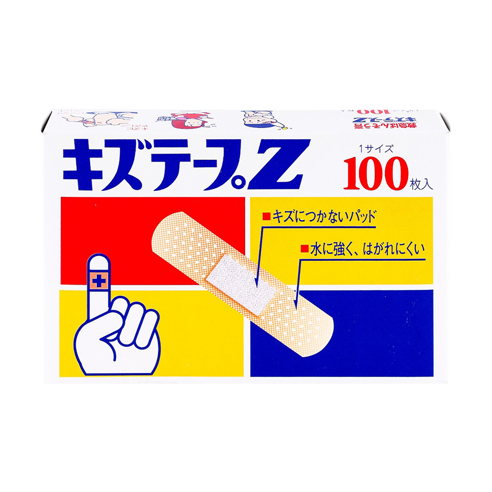 可志 絆創繃帶-防水洗型100枚示意圖