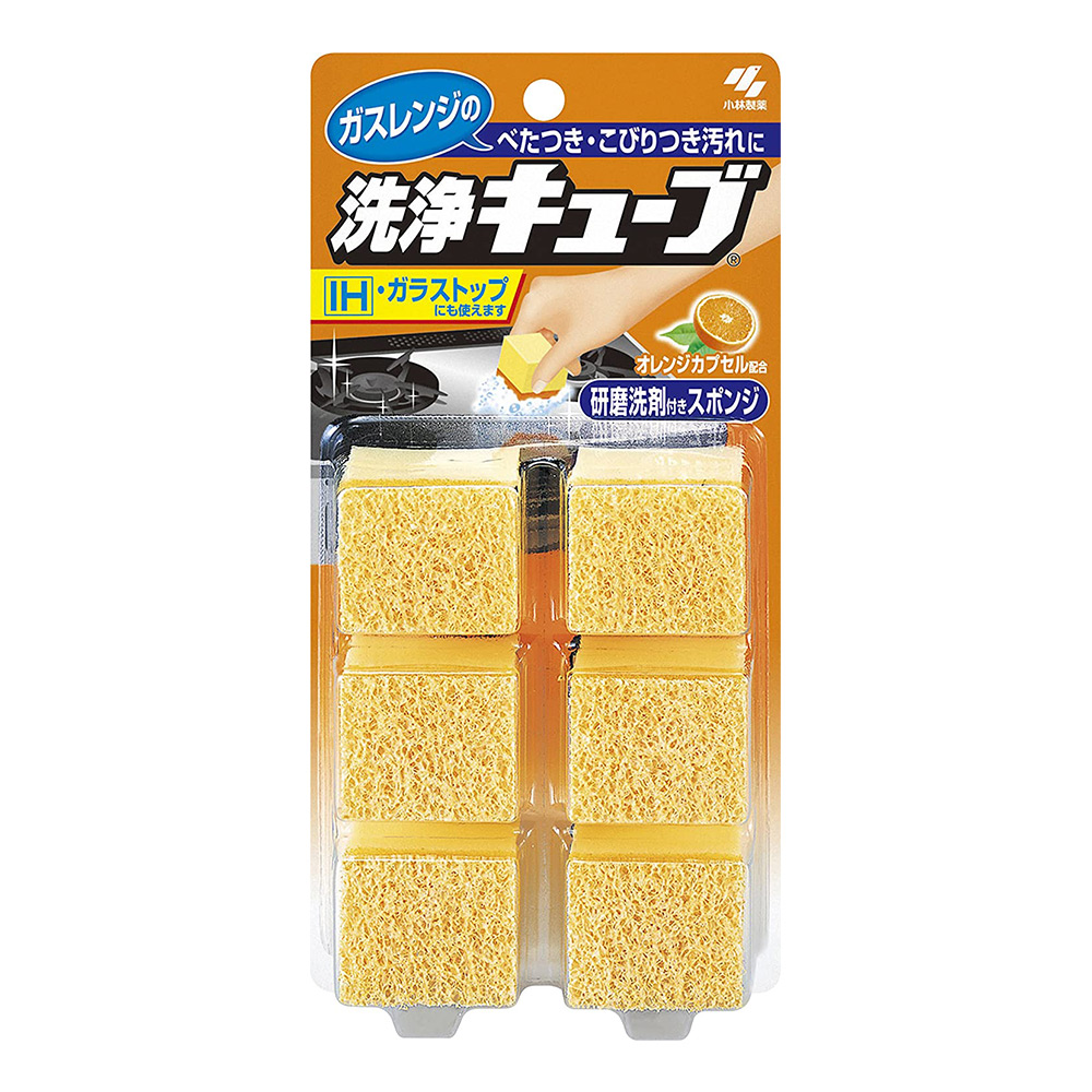 洗淨方塊海綿6個入示意圖