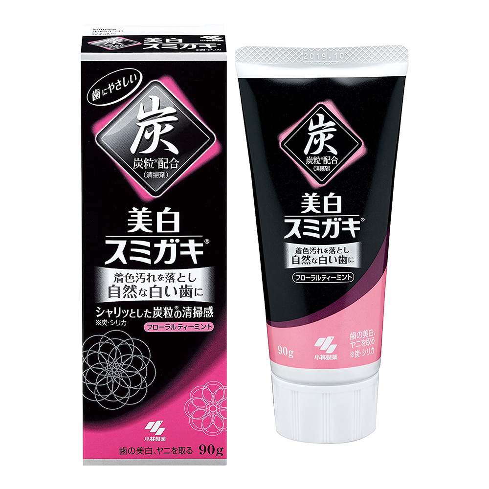 亮潔炭牙膏(花茶薄荷香)90g示意圖