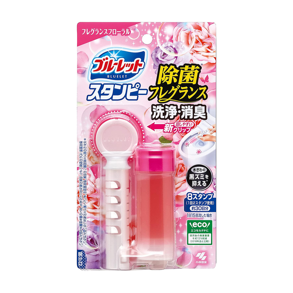 小林製藥馬桶除菌消臭花瓣香氛條狀凝膠(馥郁花香)28g示意圖