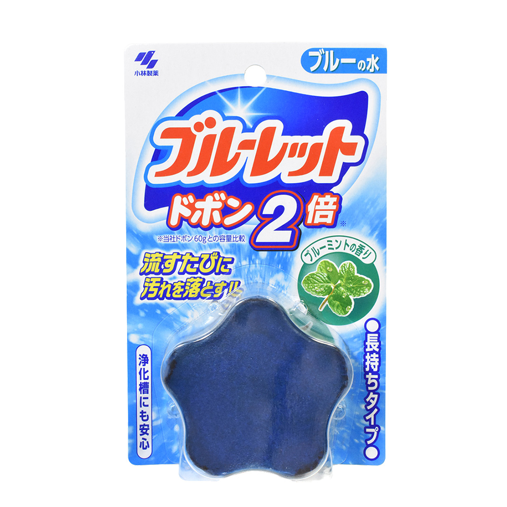 馬桶水箱用清潔芳香錠(薄荷/藍色)120g示意圖