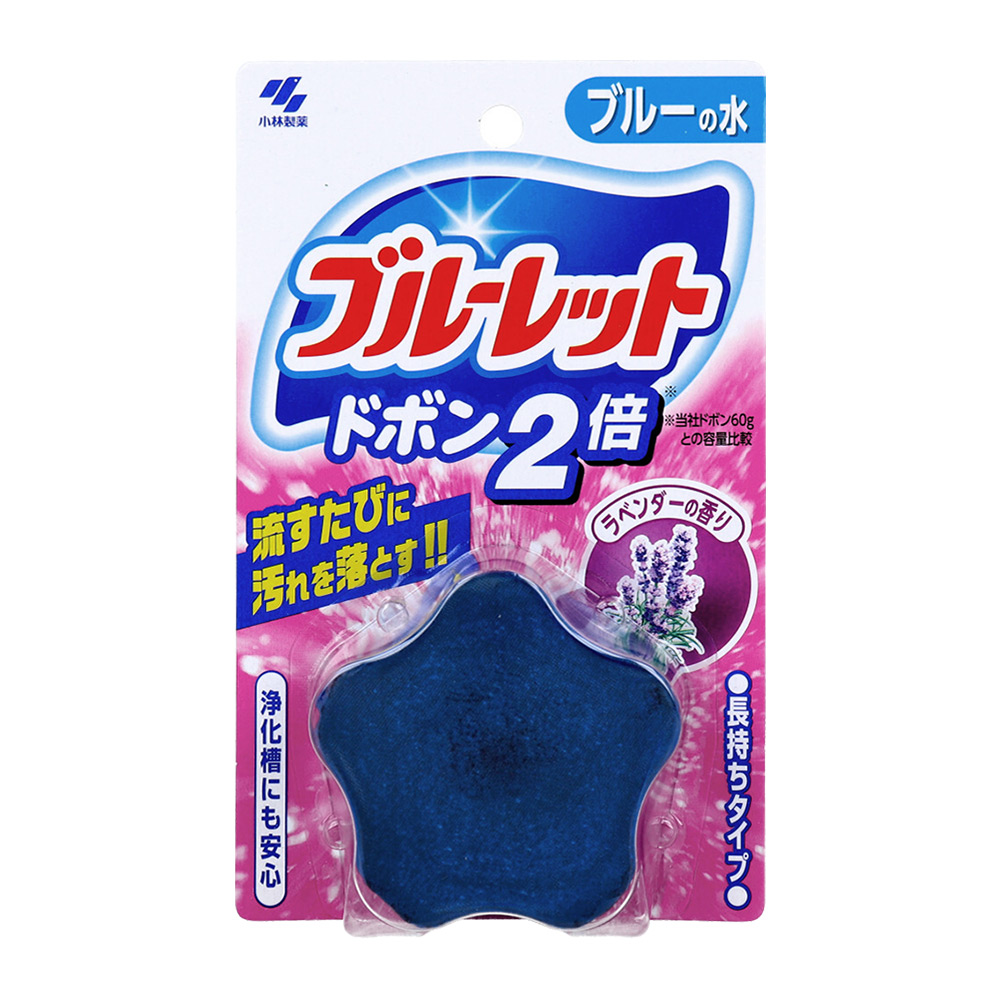 小林製藥馬桶水箱用清潔芳香錠(薰衣草)120g示意圖