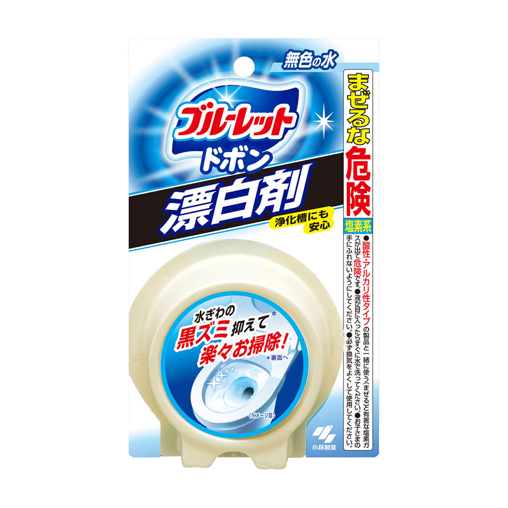 小林製藥馬桶水箱用清潔漂白錠(無色)120g示意圖