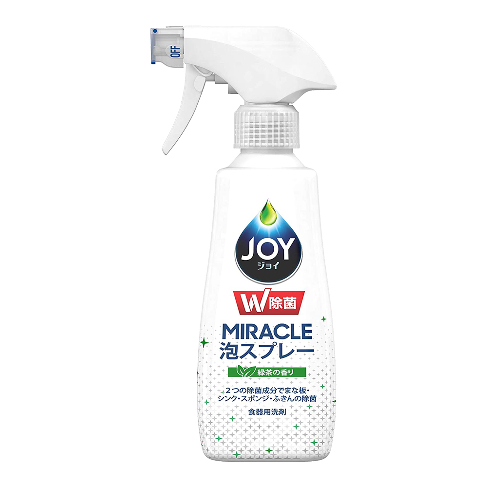 JOY奇蹟抑菌洗碗噴霧泡(綠茶香)275ml示意圖