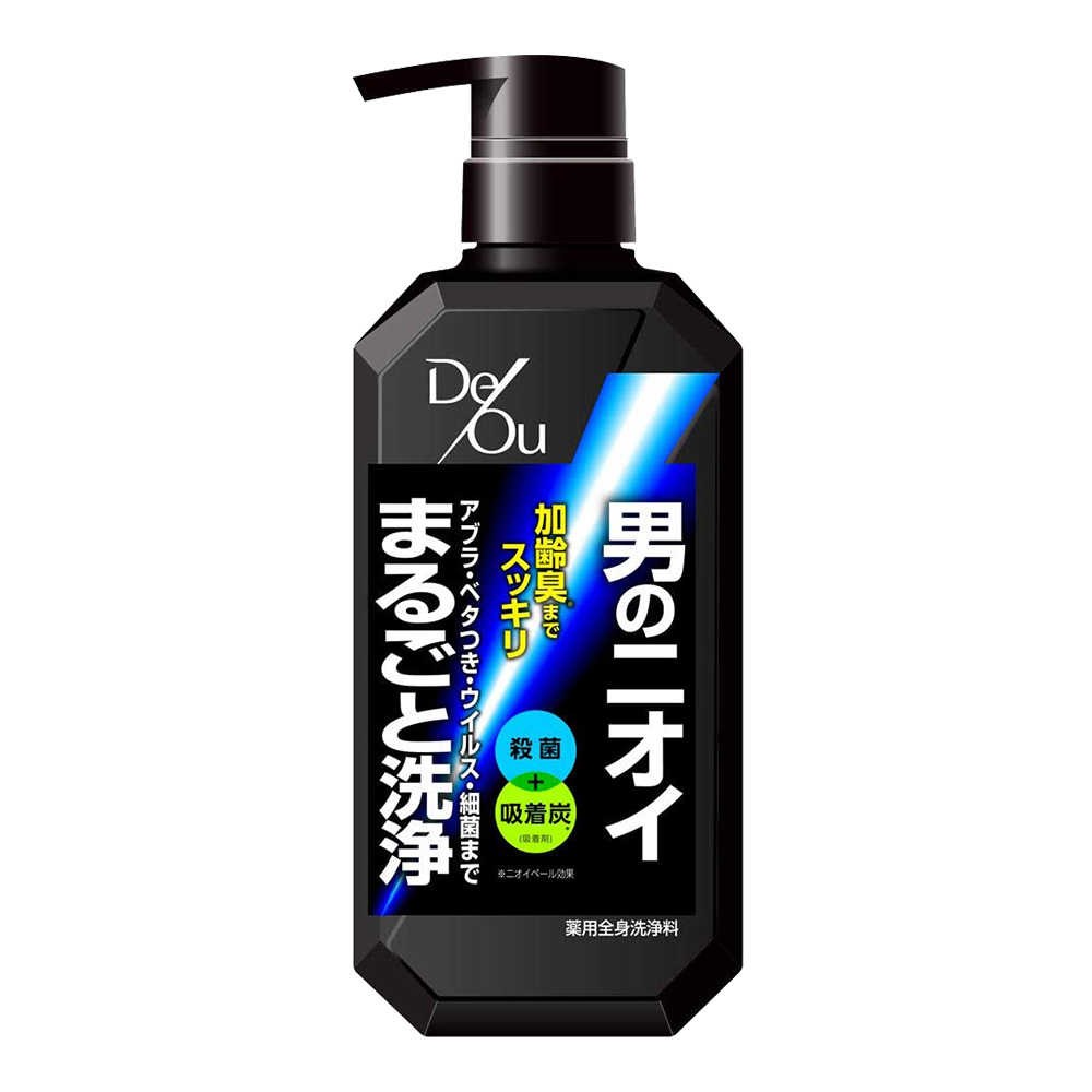 ROHTO男仕去味淨化沐浴乳(柑橘草本/含清涼成分)520ml示意圖