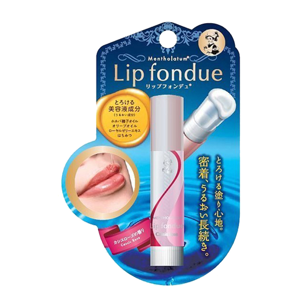 LIPFONDUE密著潤唇膏 (果露玫瑰香)4.2g示意圖