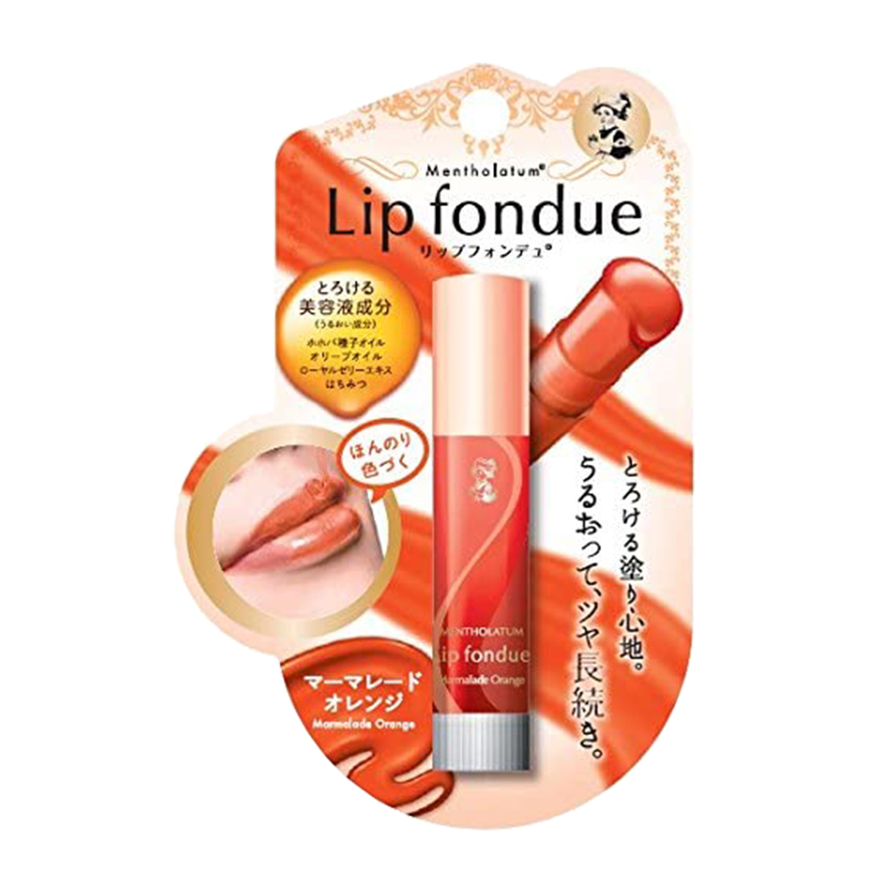 LIPFONDUE艷色潤唇膏 (橙橘色)4.2g示意圖