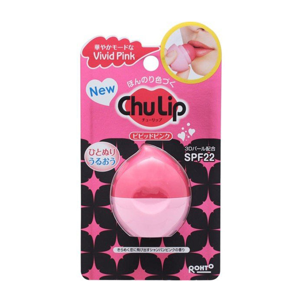 CHULIP潤色潤唇球(桃紅)7g示意圖