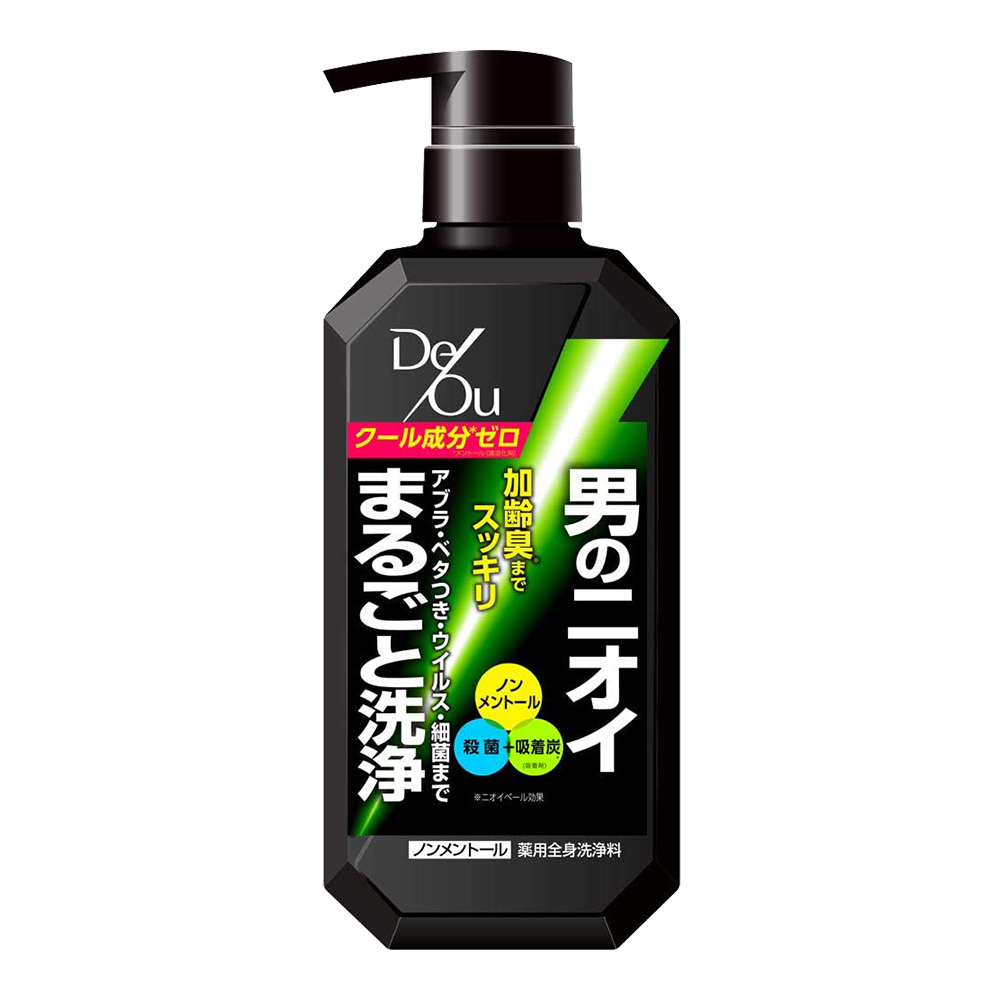 ROHTO男仕去味淨化沐浴乳(柑橘草本)520ml示意圖