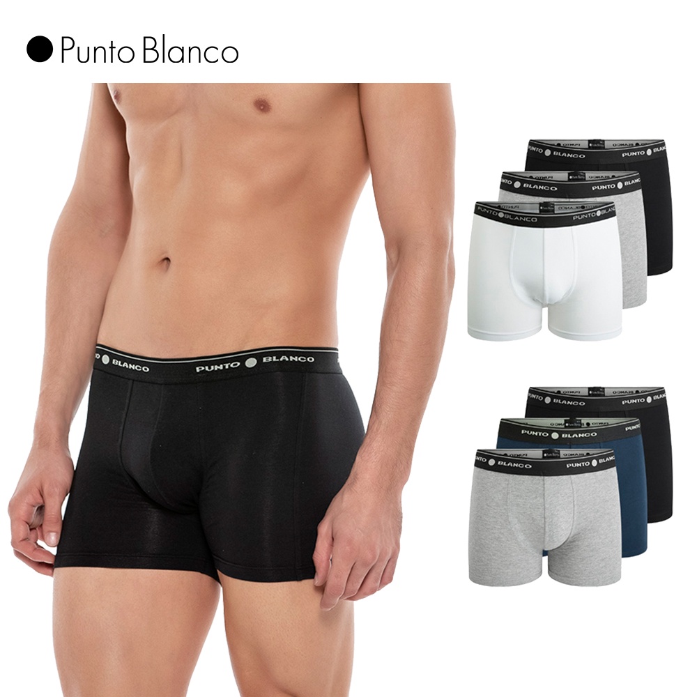 西班牙品牌 Boxer Basix男四角褲3入組示意圖