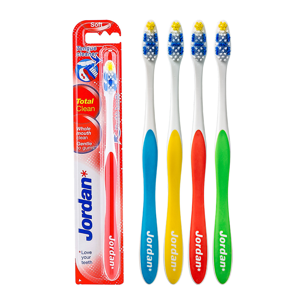 JORDAN 全面潔淨二合一牙刷示意圖