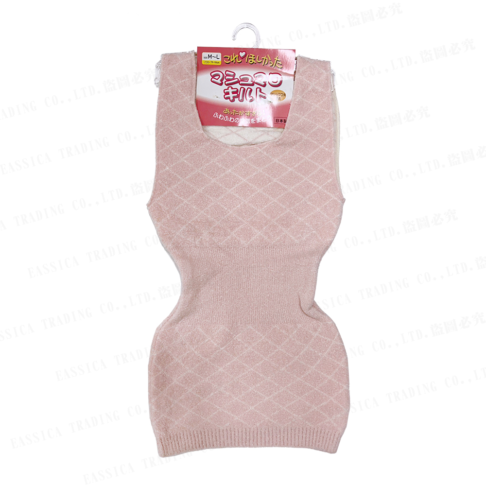 女保暖背心(粉)示意圖