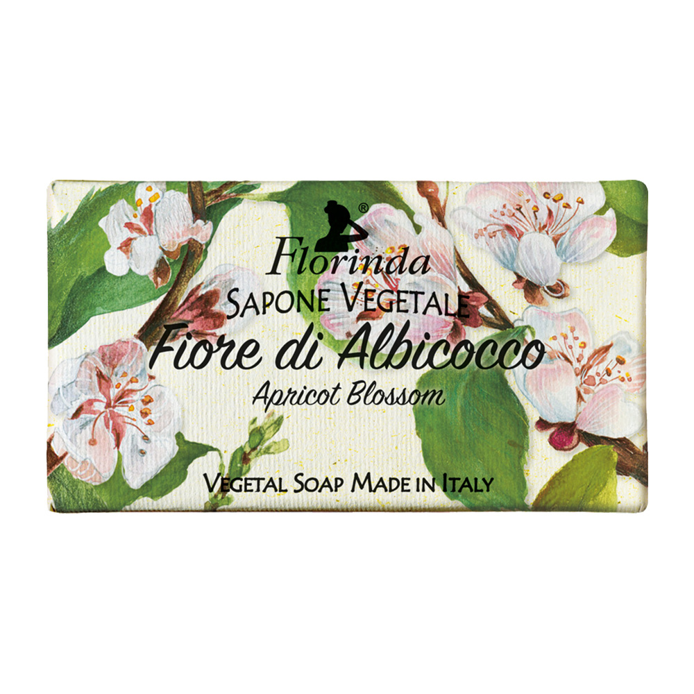 義大利香皂(盛開鮮花/杏樹花)100g示意圖