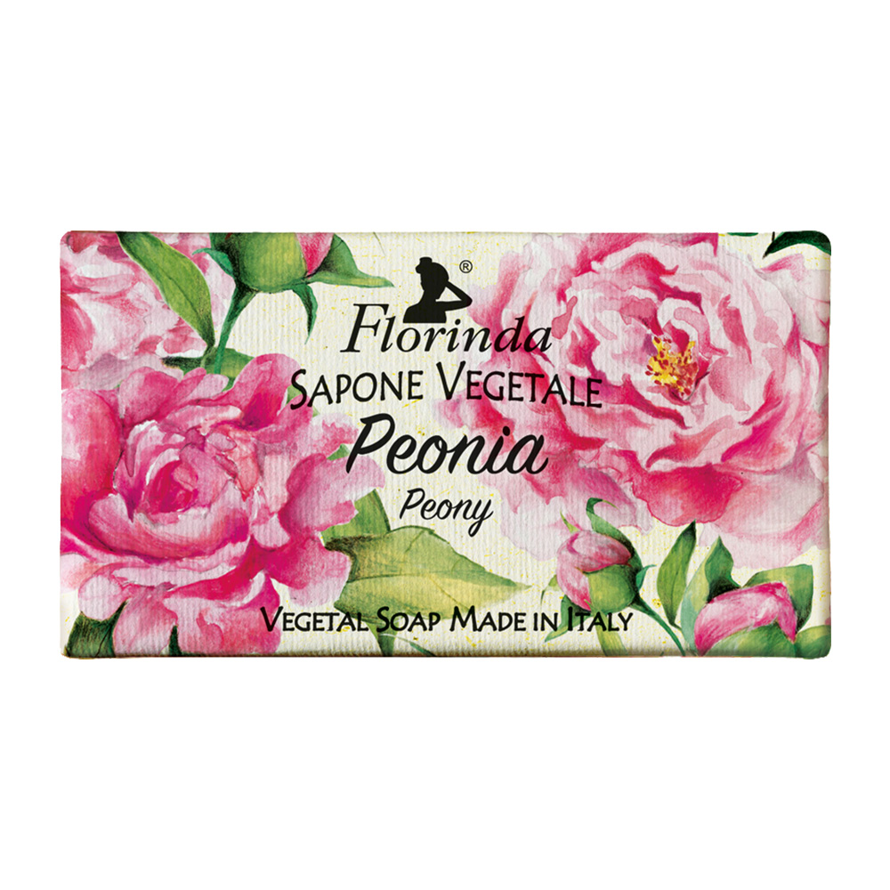 義大利香皂(盛開鮮花/牡丹花)100g示意圖