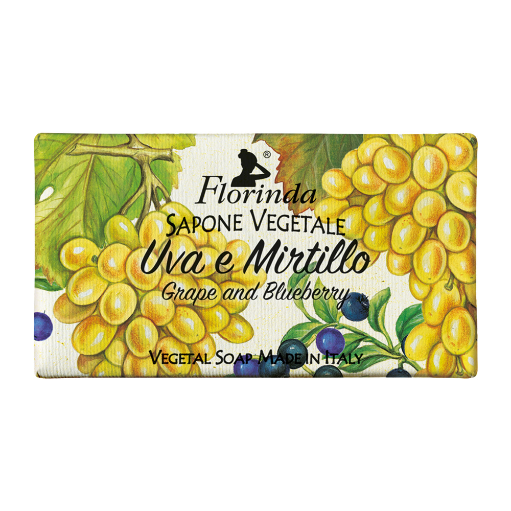 義大利香皂(熱情果實/白葡萄&藍莓)100g示意圖