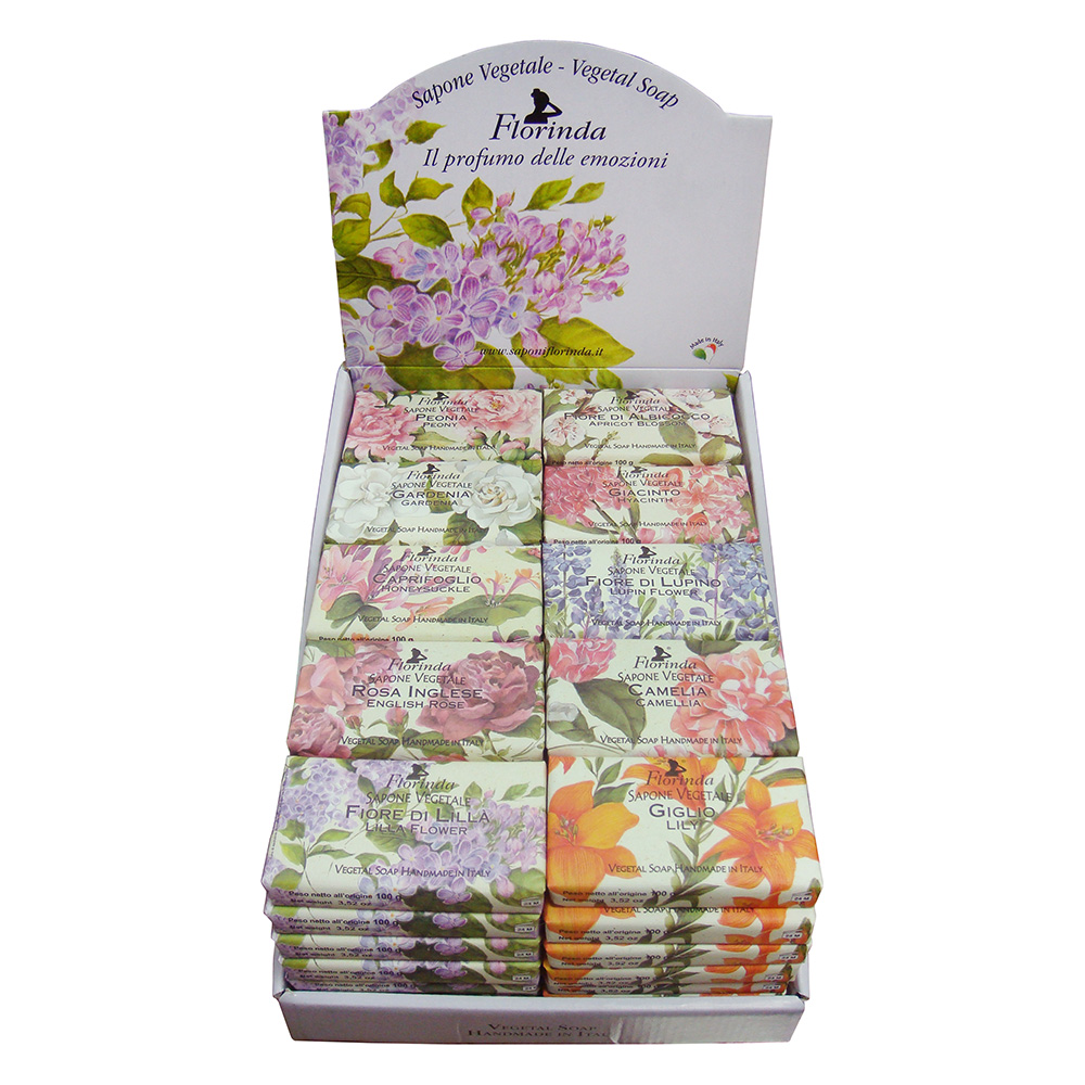 義大利香皂組(盛開鮮花)100g x 70入示意圖