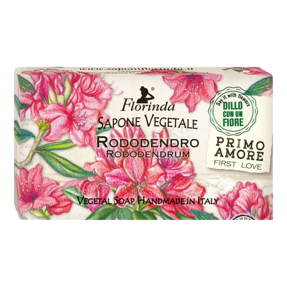 義大利香皂(以花訴心/杜鵑花)100g示意圖