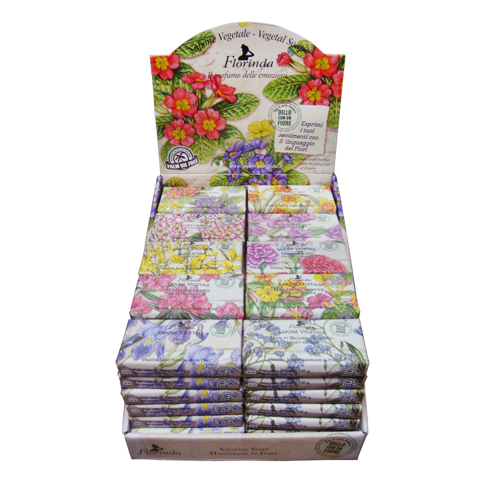 義大利香皂組(以花訴心)100g x 70入示意圖