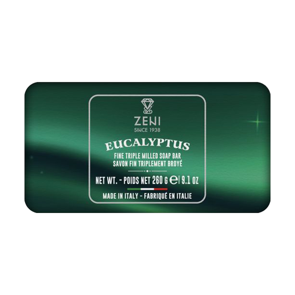 ZENI義大利植物萃取三重研磨香皂(尤加利)260g示意圖