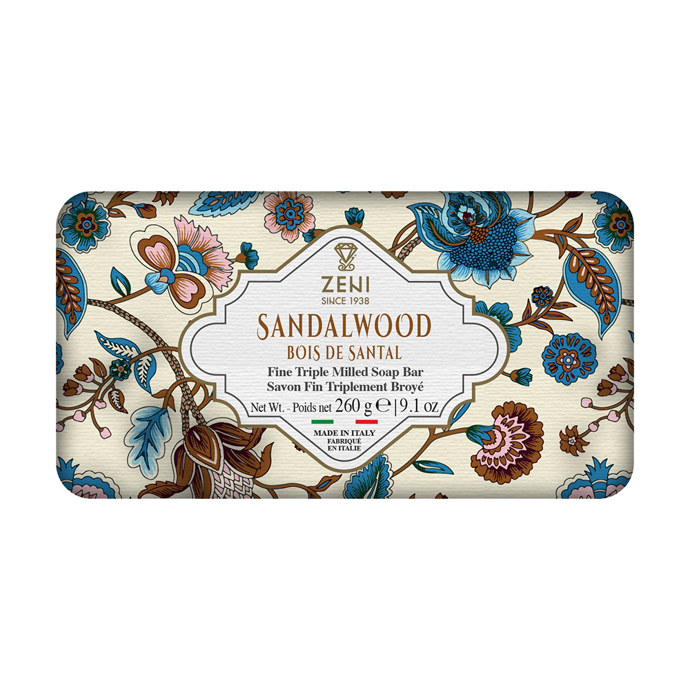 ZENI義大利三重研磨香皂(檀香)260g示意圖