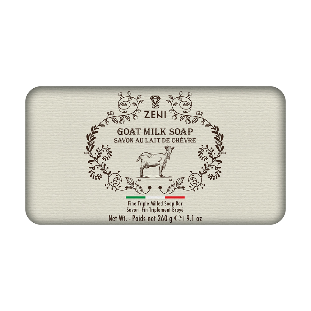 ZENI義大利三重研磨香皂(山羊奶)260g示意圖