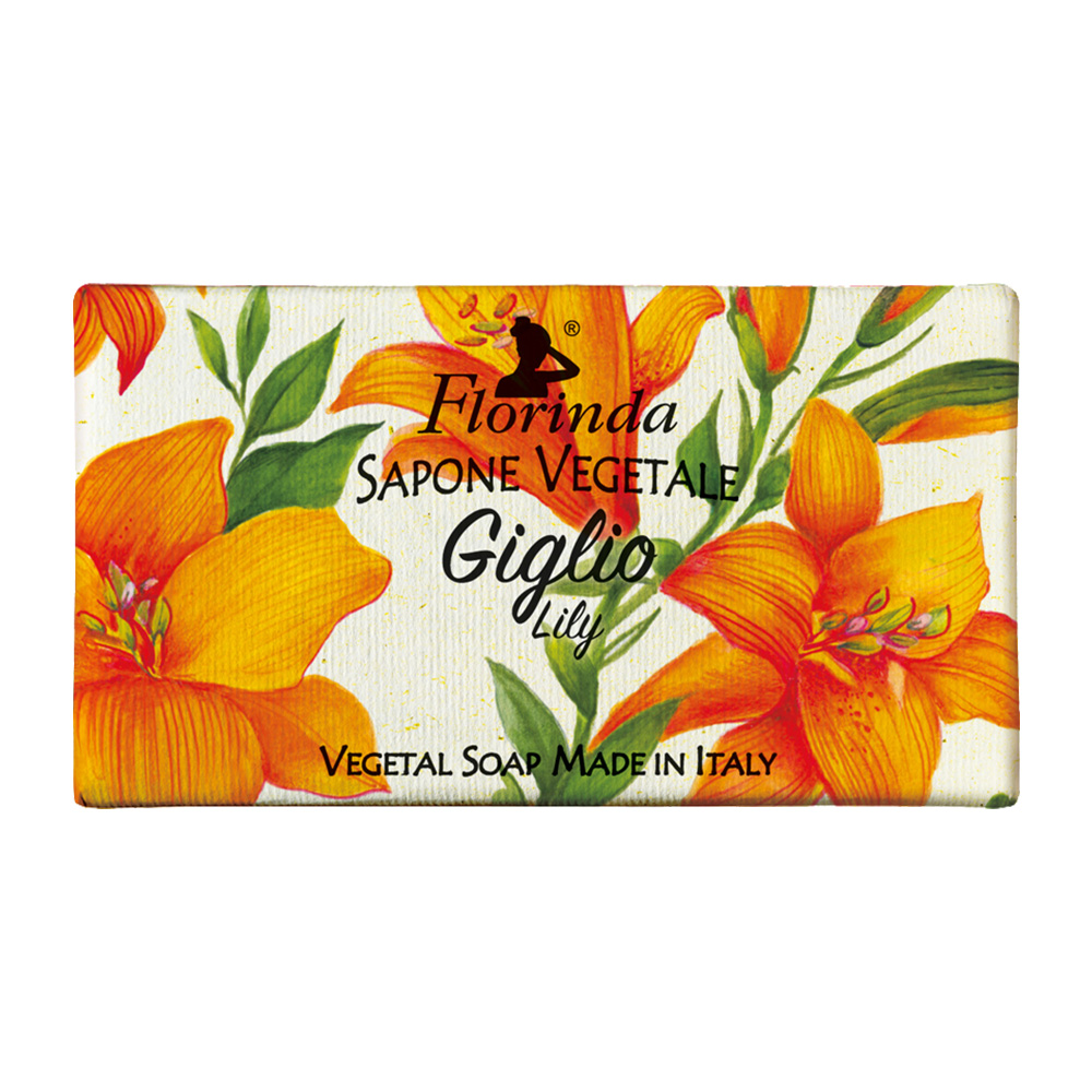 義大利香皂(盛開鮮花/百合花)100g示意圖
