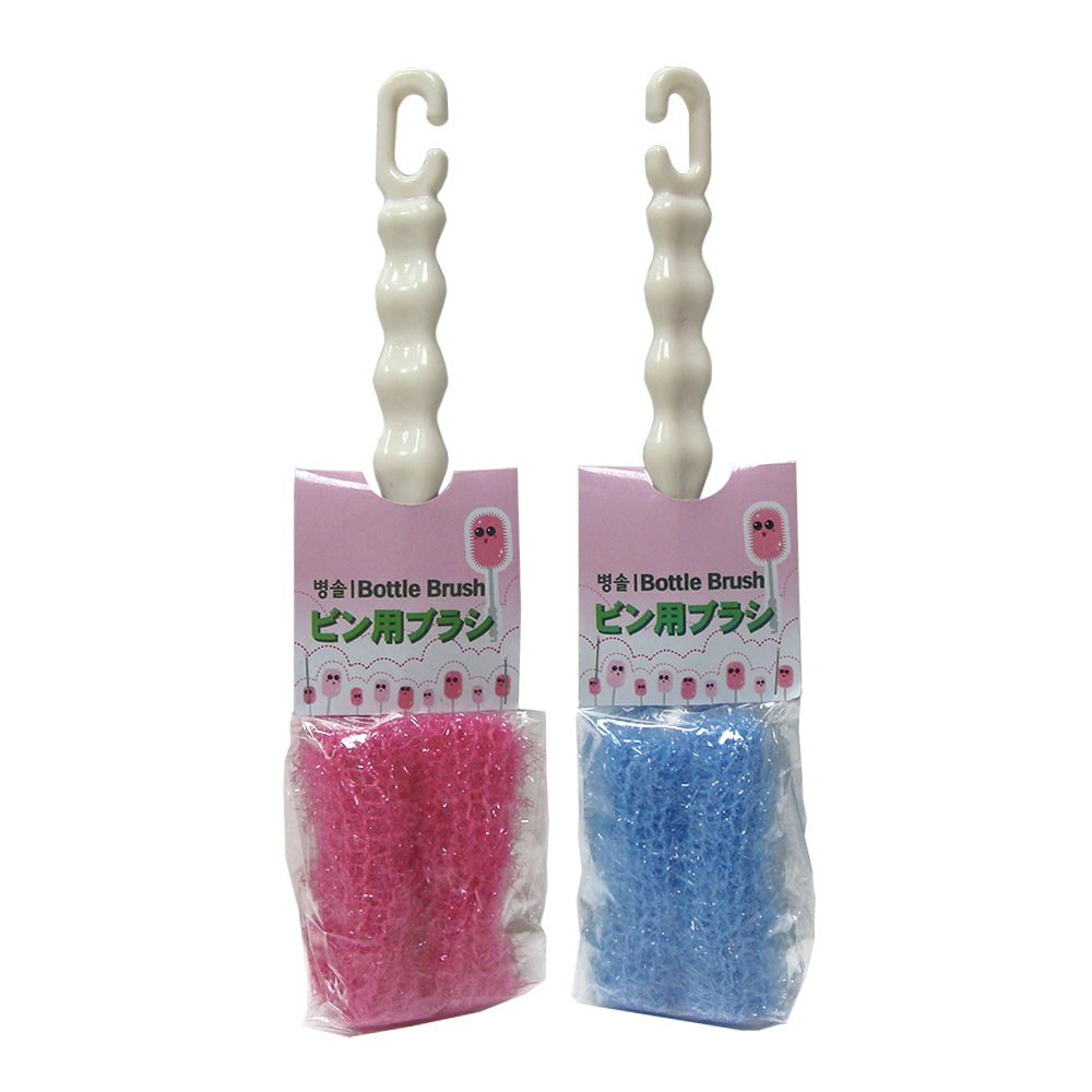 韓國水洗手工瓶刷子(隨機色)示意圖