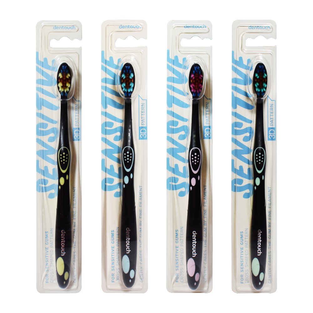 K&K 3D超細纖毛敏感型牙刷(合色)示意圖