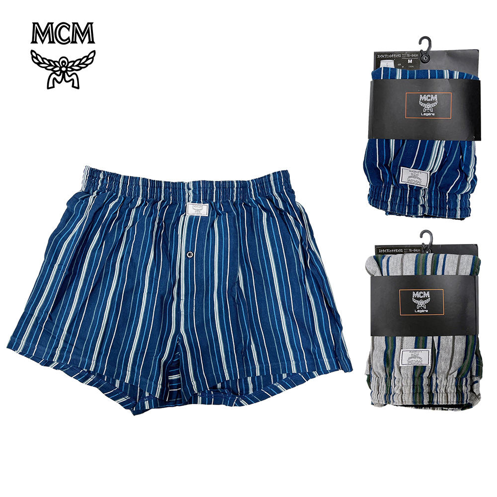 MCM男平口褲示意圖