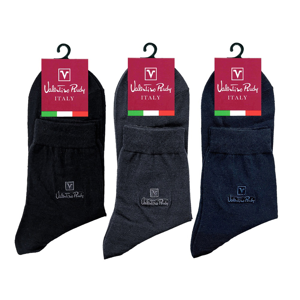 V.R.3/4甲殼素紳士襪示意圖