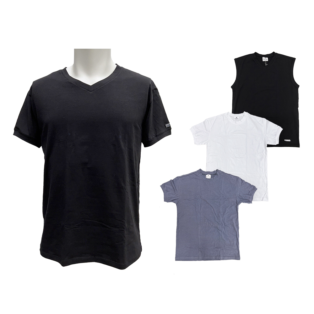 V.R新潮U領背心示意圖