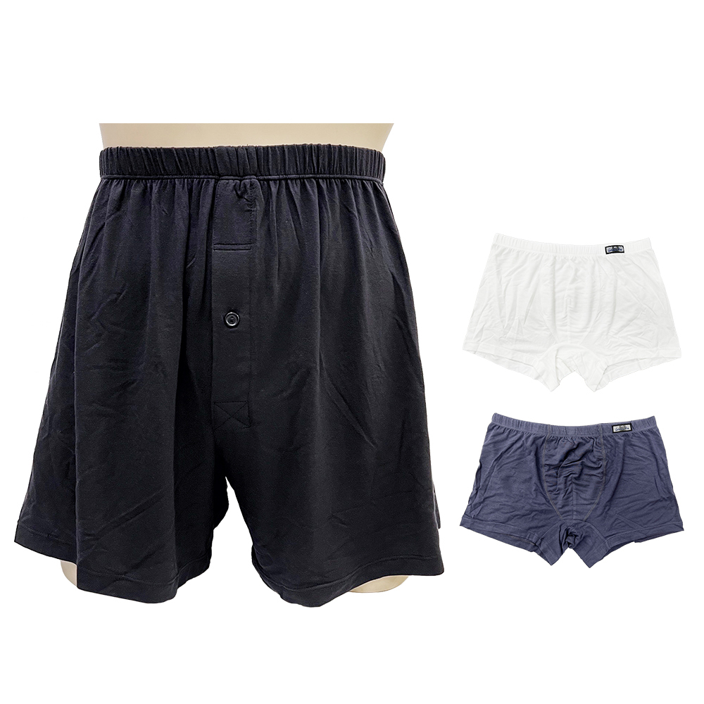 V.R有釦大平口褲示意圖