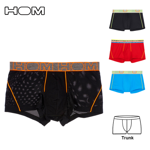 撞色運動系列 Trunk 男四角褲示意圖