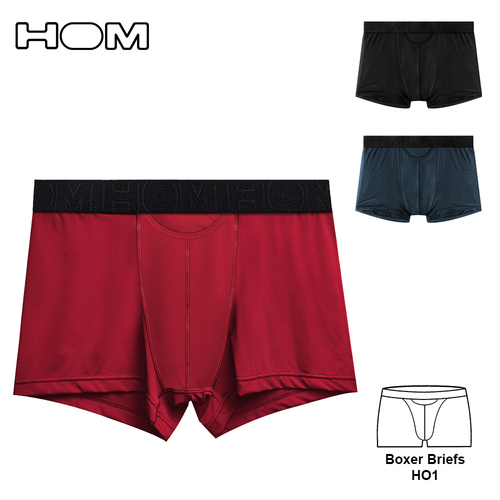 日本系列 經典素色 Boxer Briefs HO1 男四角褲示意圖