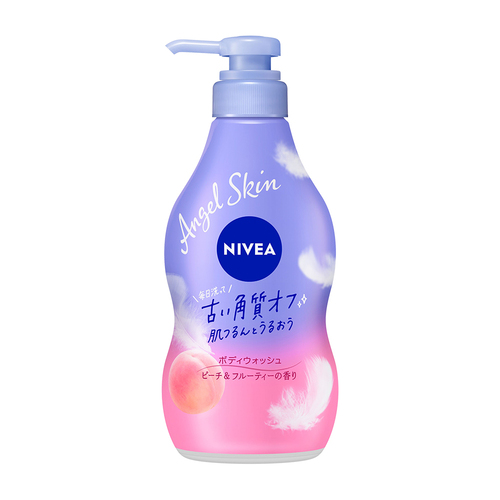 NIVEA天使柔膚沐浴乳(花朵&蜜桃香)480ml示意圖