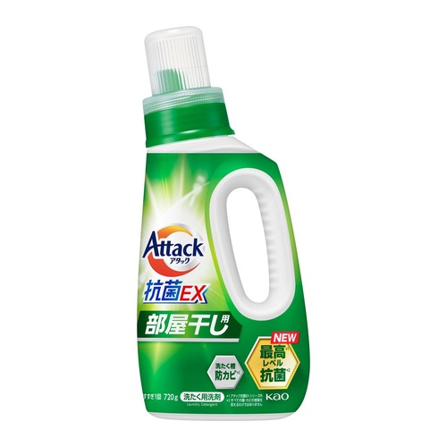 AttackEX抑菌洗衣精(清綠香)720g示意圖