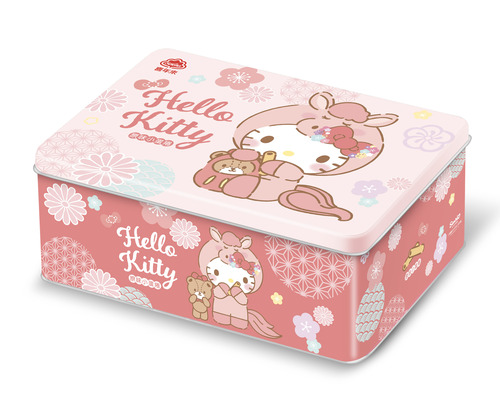 喜年來Hello Kitty<br>原味小蛋捲禮盒示意圖