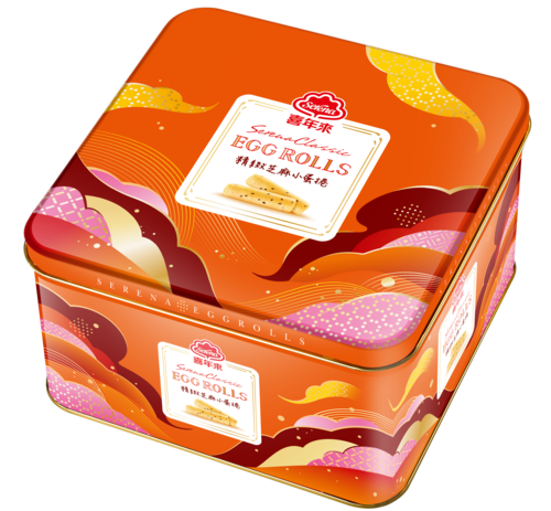 精緻芝麻小蛋捲禮盒</br>550g示意圖
