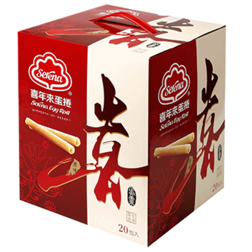 原味蛋捲好事禮盒 1440g<br>(4支×20包入)【好市多熱賣中】<br>示意圖