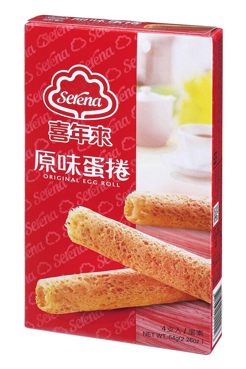 原味蛋捲隨手包 64g<br>（4支×1包入）示意圖